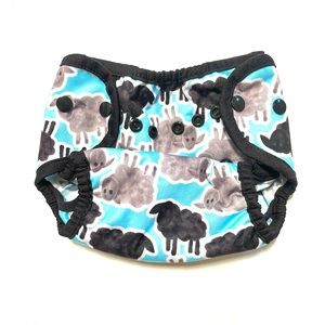 Thirsties Cloth Diaper Cover- Sheep